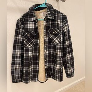 Sherpa Checkered Jacket